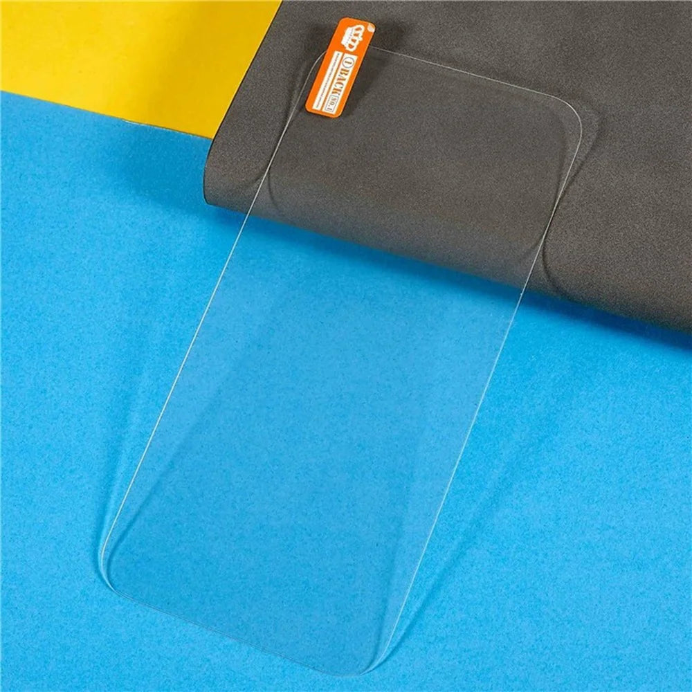 For iPhone 18 Pro Max / 17 Pro Max Screen Protector Electroplated Large Arc Edge High Aluminum-Silicon Tempered Glass Film - 6