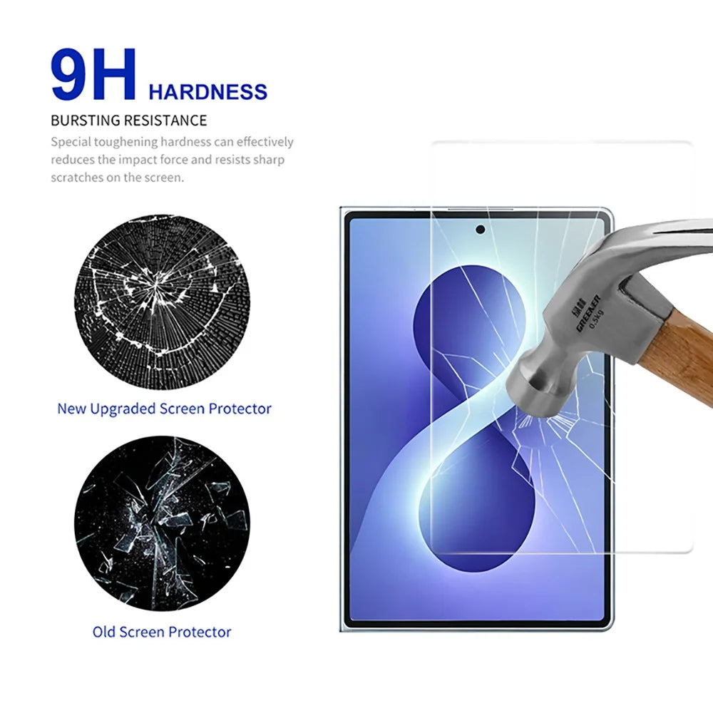 RURIHAI 10Pcs For Samsung Galaxy Z Fold8 Screen Protector 0.26mm 2.5D Full Glue High Aluminium Silicon Glass Film (NOT Complete Covering) - 3