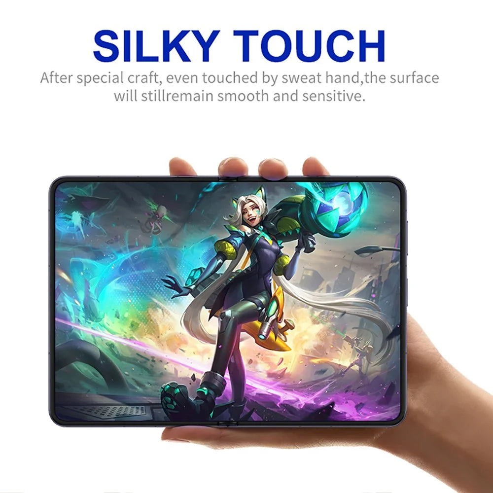 RURIHAI 10Pcs For Samsung Galaxy Z Fold8 Screen Protector 0.26mm 2.5D Full Glue High Aluminium Silicon Glass Film (NOT Complete Covering) - 4