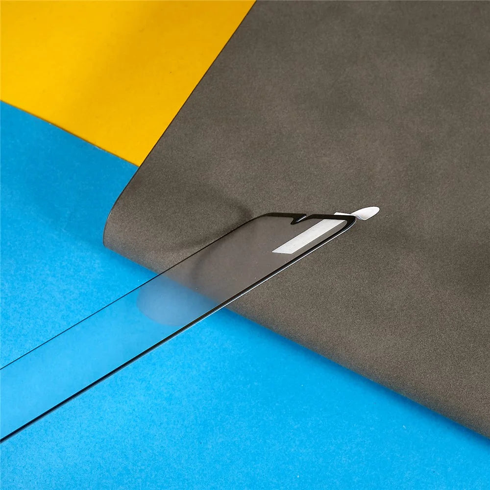 2PCS / Set For Samsung Galaxy A14 5G / A14 4G Anti-explosion Silk Printing Screen Protector Black Edge Full Glue Anti-fingerprint Full Cover Tempered Glass Film - 7