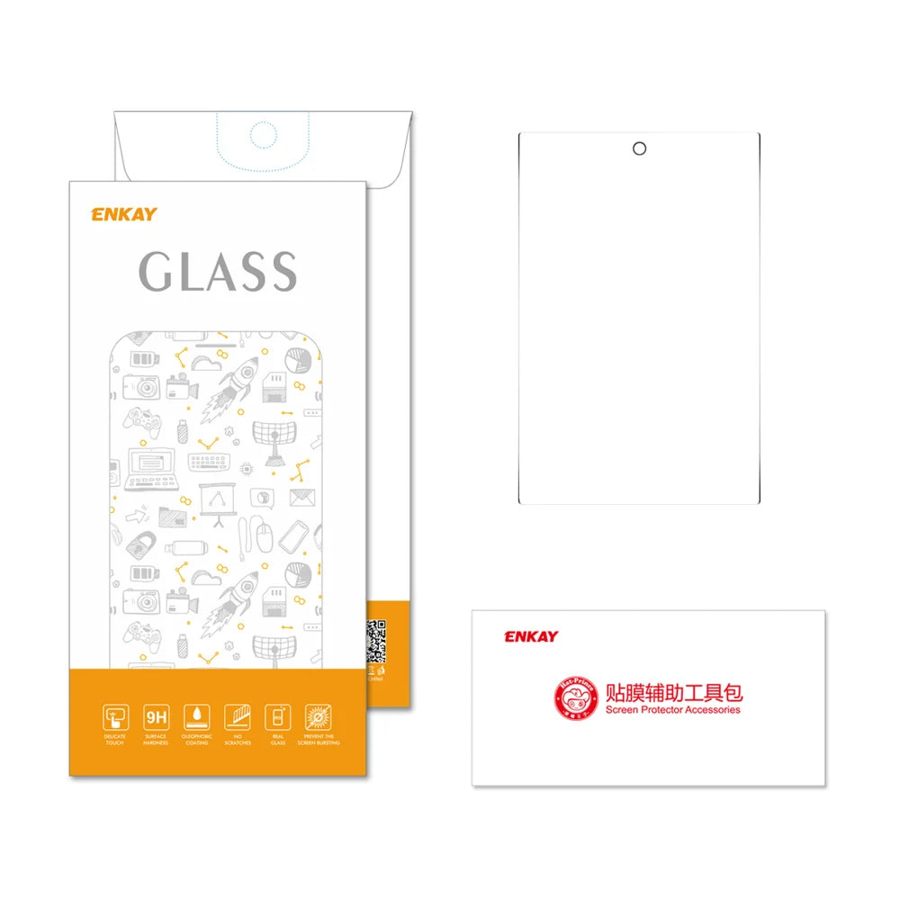 HAT PRINCE for Samsung Galaxy Z Fold8 ENKAY Screen Protector 9H Full Glue High Aluminum-Silicon Glass Film (NOT Complete Covering) - Transparent - 6