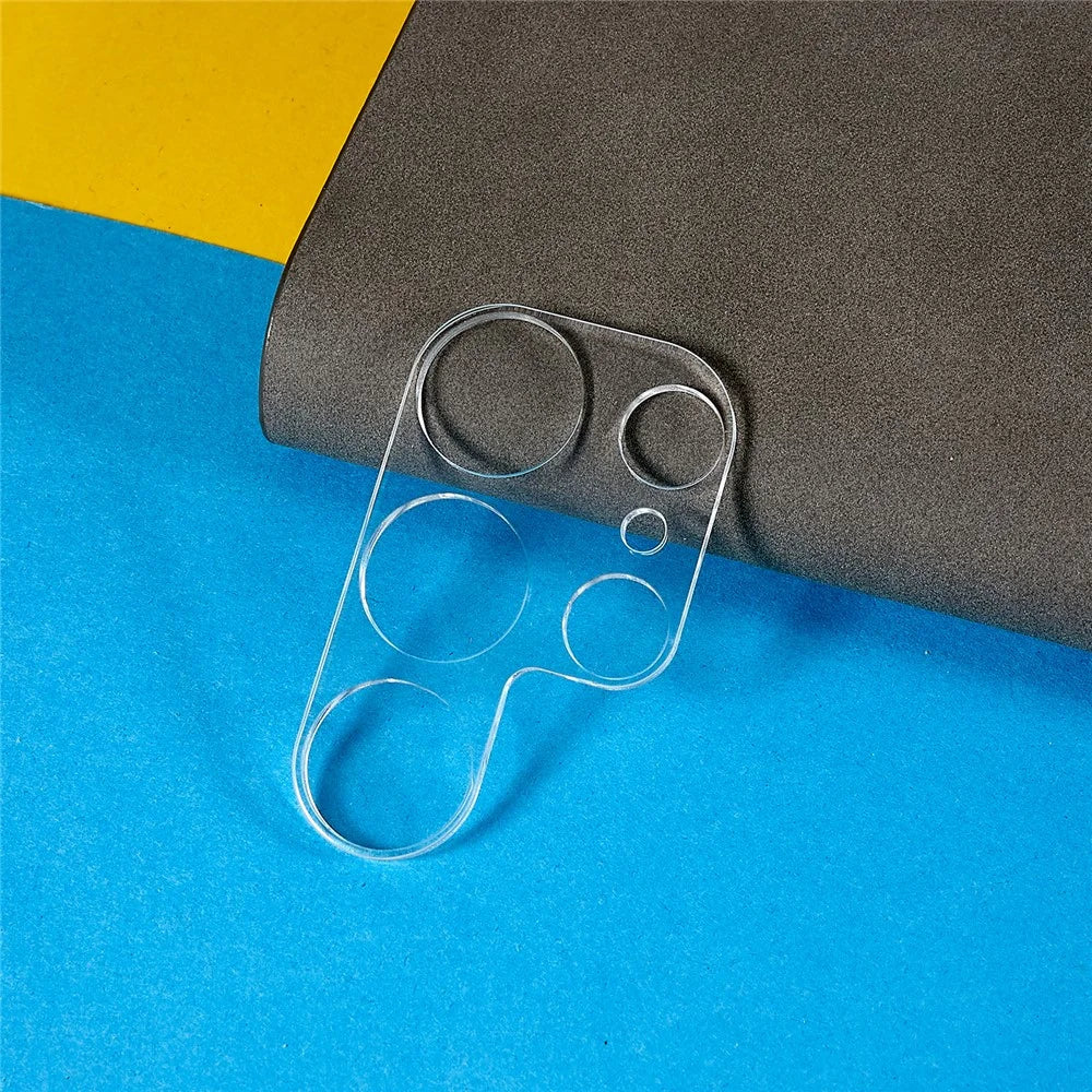 RURIHAI For Samsung Galaxy S23 Ultra 3D Camera Lens Protector HD Clarity High Aluminum-silicon Glass Lens Film - 3