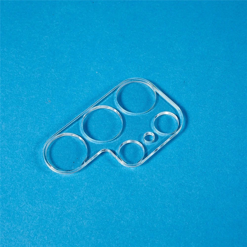 RURIHAI For Samsung Galaxy S23 Ultra 3D Camera Lens Protector HD Clarity High Aluminum-silicon Glass Lens Film - 4