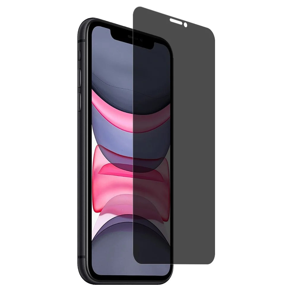 NORTHJO A+ For iPhone XR / 11 6.1 inch 28-Degree Anti-Spy Phone Screen Protector 2.5D Arc Dustproof 0.3mm Tempered Glass Film - 3