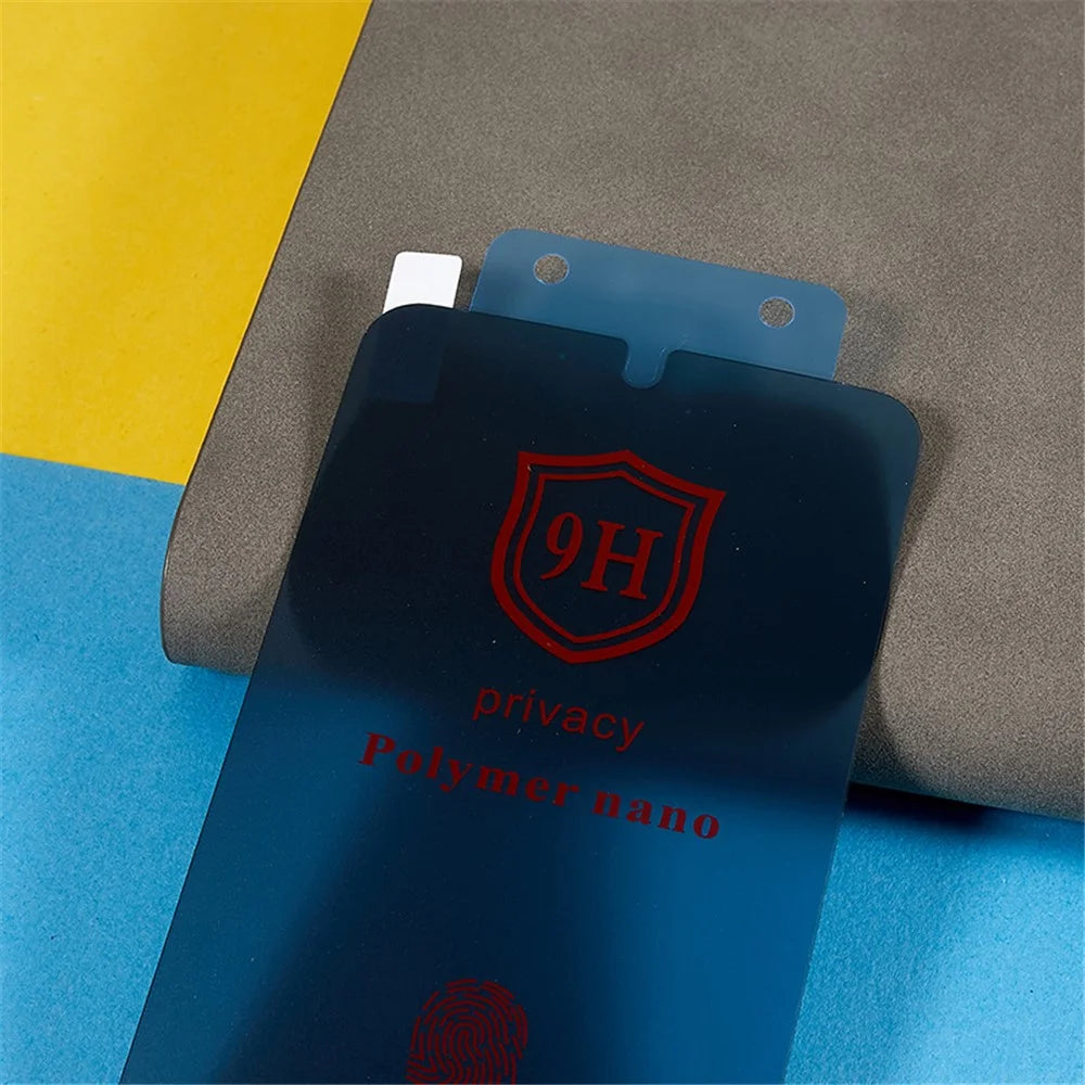 For Samsung Galaxy S22 5G / S23 Anti-spy Screen Protector Silicon Carbide Full Cover Anti-explosion Film (Support Fingerprint Unlock) - 6