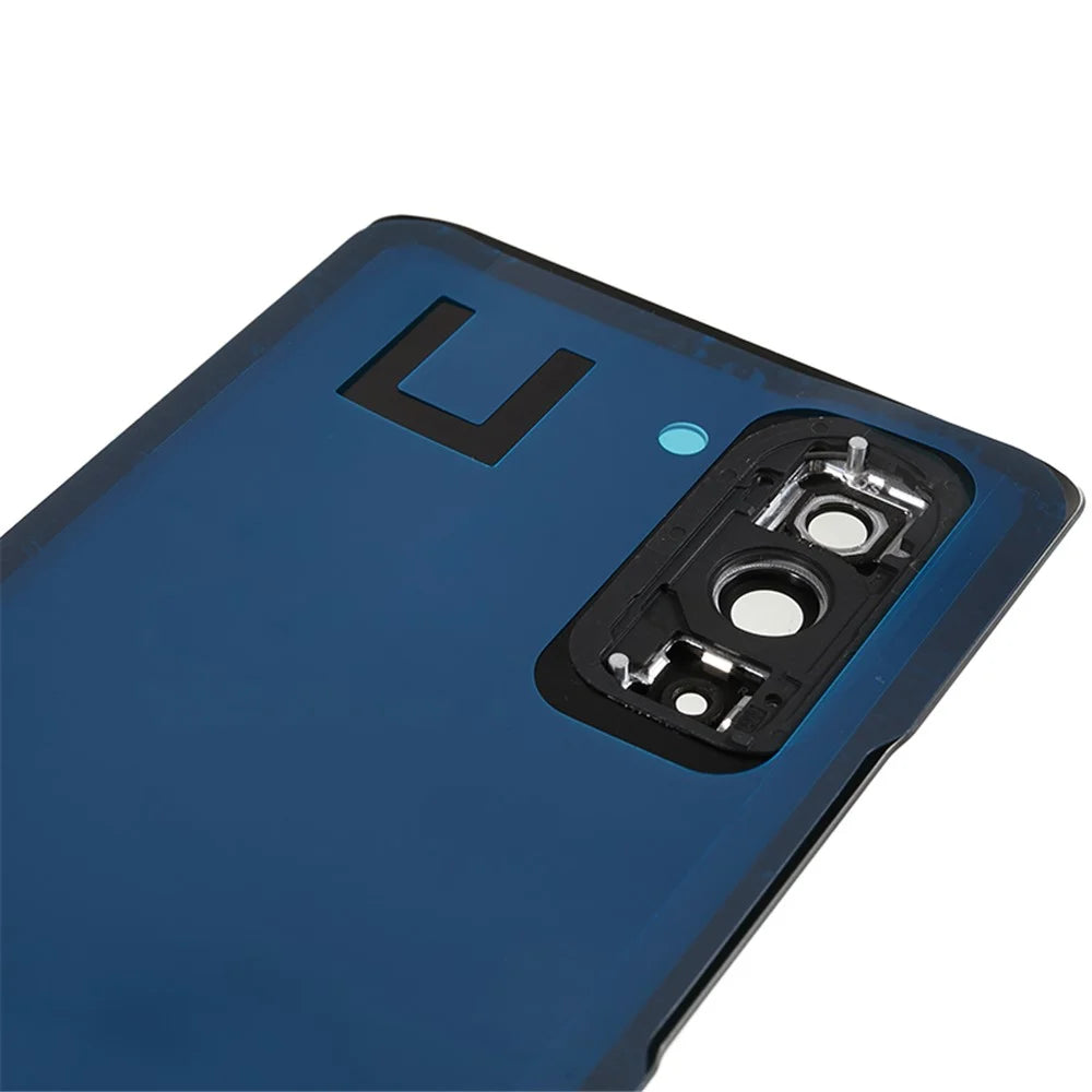 For Huawei nova 10 4G Back Battery Housing Cover with Camera Ring Lens Cover Spare Part (without Logo) - Black - 5