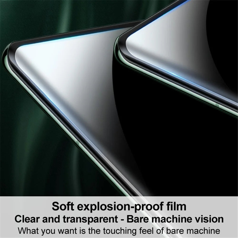 IMAK 2Pcs / Set Hydrogel Film III for Honor Magic5 Pro Phone Screen Protector Anti-scratch HD Clear TPU Film - 7