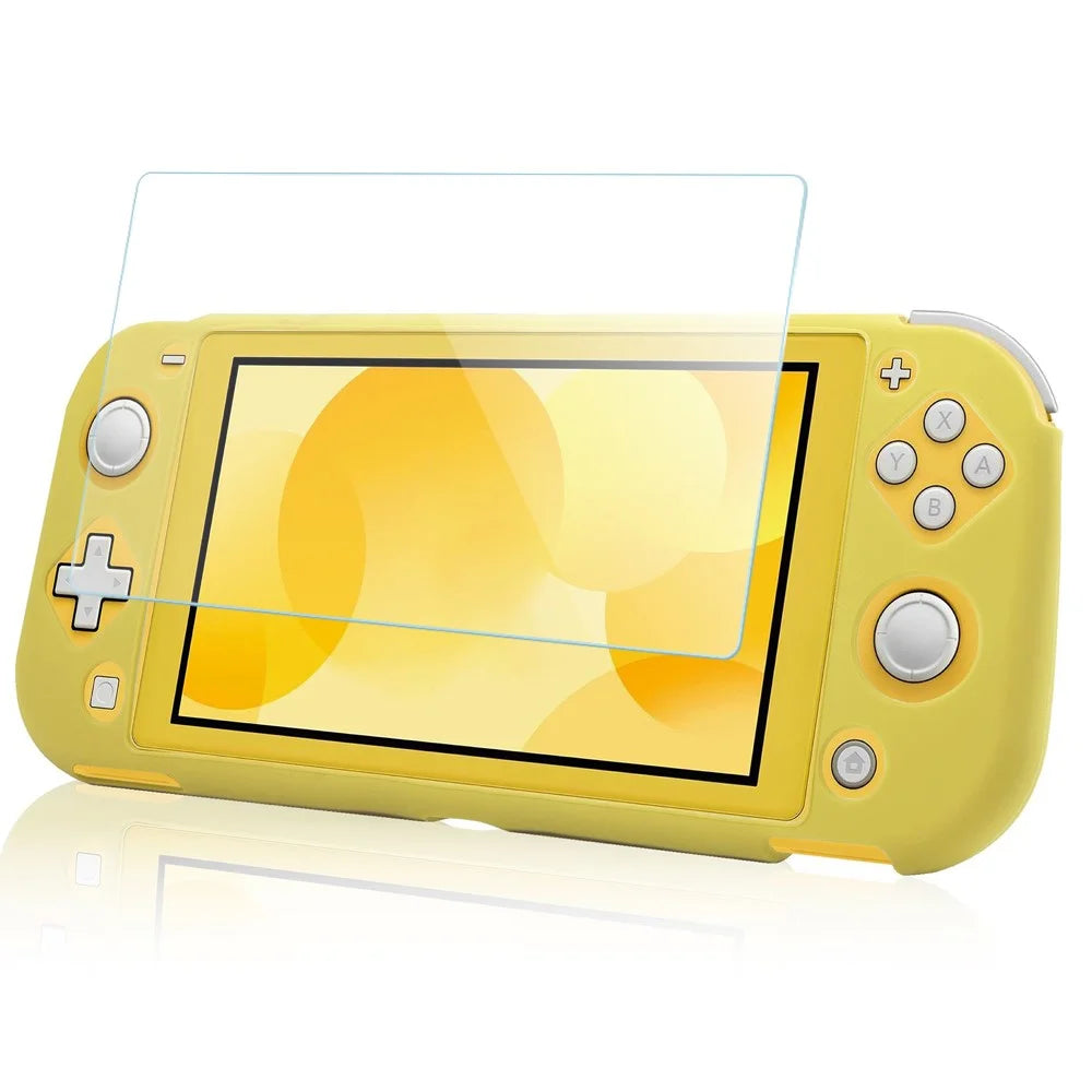 NORTHJO A+ For Nintendo Switch Lite Screen Protector 0.3mm 2.5D Anti-Shatter Tempered Glass Film - Transparent - 3
