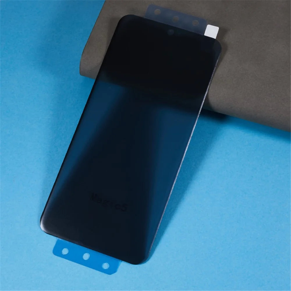 For Honor Magic5 Pro Anti-spy Phone Curved Screen Protector Silicon Carbide HD Clear Full Cover Screen Film - 3