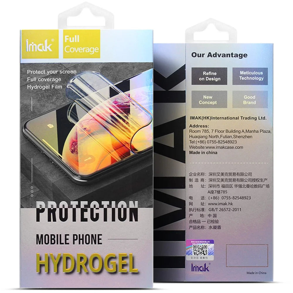 IMAK 2Pcs / Set For Huawei P60 / P60 Pro Hydrogel Film III TPU Back Film HD Clear Phone Back Protector - 6