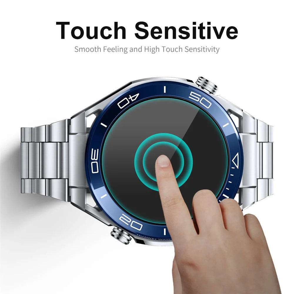 ENKAY HAT PRINCE 2PCS HD Clear Screen Film for Huawei Watch Ultimate , 9H 0.2mm High Aluminum-silicon Glass Protector - 3