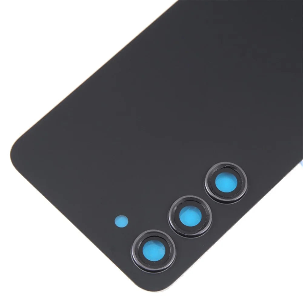 For Samsung Galaxy S23 S911 Battery Housing with Adhesive Sticker + Camera Lens Cover - Phantom Black - 4