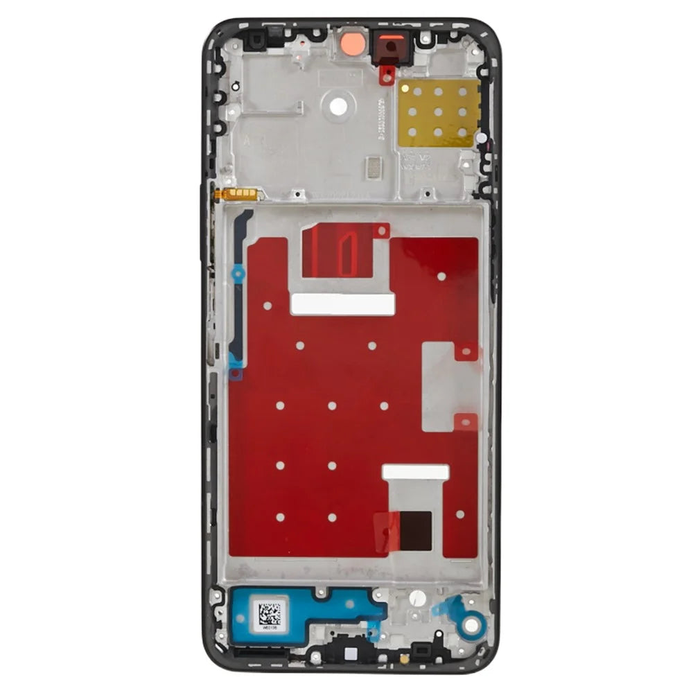 For Honor X8a 4G CRT-LX1 CRT-LX2 CRT-LX3 OEM Middle Plate Frame Phone Spare Part (without Logo) - Midnight Black - 2