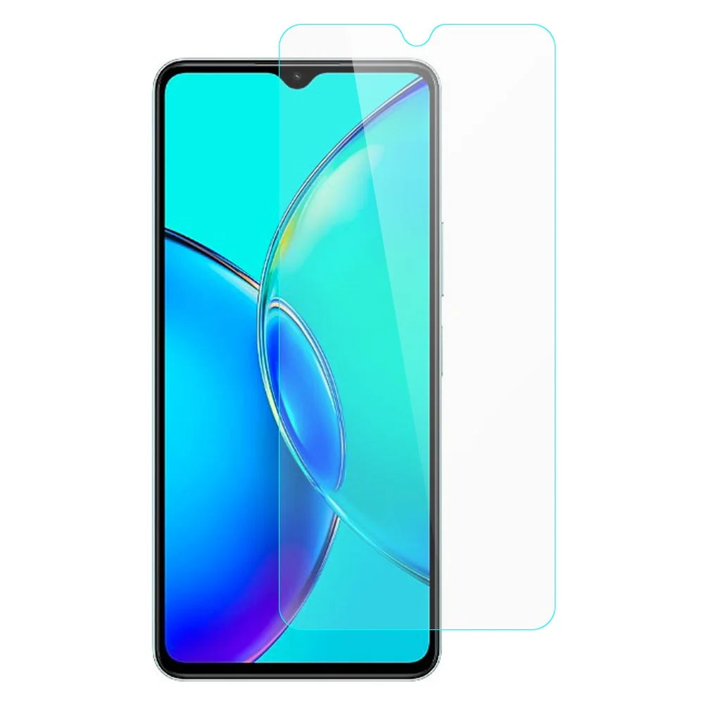 Tempered Glass Screen Protector for vivo Y35+ 5G , 0.3mm Arc Edge Anti-explosion Phone Screen Film - 1