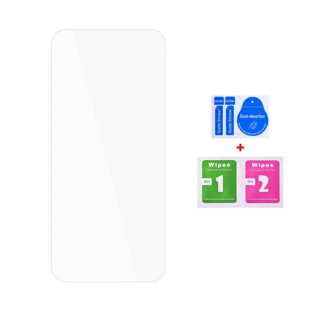 50Pcs For Huawei nova 11 / nova 12s 4G / nova 12 Lite 4G / nova 11i Tempered Glass Phone Film Anti-Scratch HD Clear Screen Protector (No Package, with Wipes Set, Dust-absorber, Guide Sticker) - 2