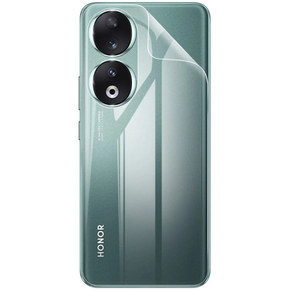IMAK 2Pcs / Set Hydrogel Film III for Honor 90 Phone Back Guard Protector Clear TPU Transparent Film - 3