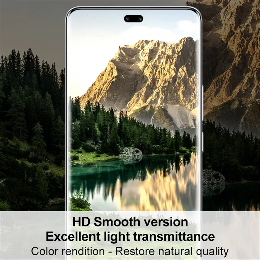 IMAK 2Pcs / Set Hydrogel Film III for Honor 90 Pro Soft TPU Screen Protector HD Transparent Screen Film - 3