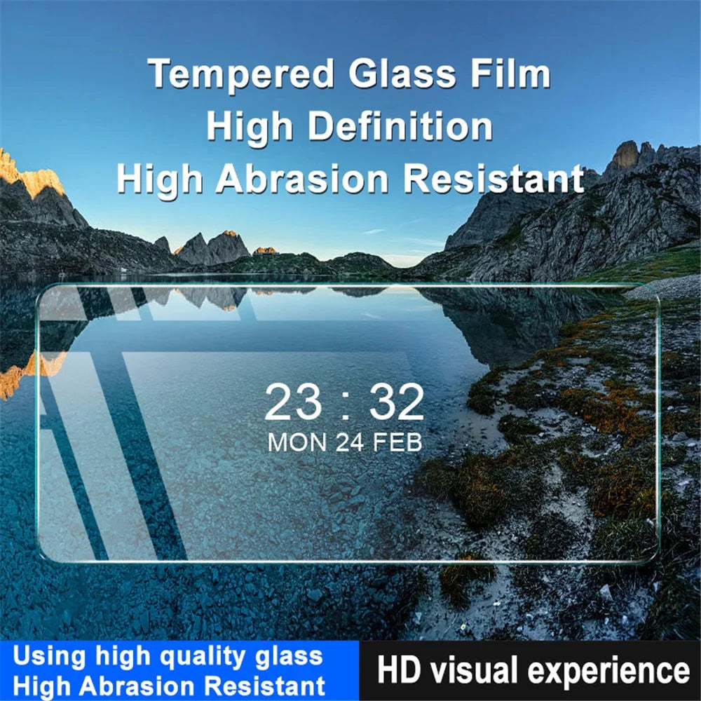 IMAK H Series For Samsung Galaxy A25 5G (Global) (161.0 x 76.5 x 8.3mm) Phone Screen Protector HD Clear Anti-scratch Tempered Glass Film - 4