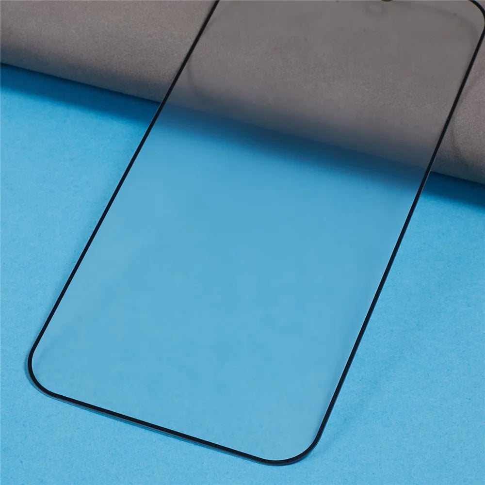 For iPhone 15 Screen Protector Full Cover AG Matte Anti-fingerprint Tempered Glass Film - 6