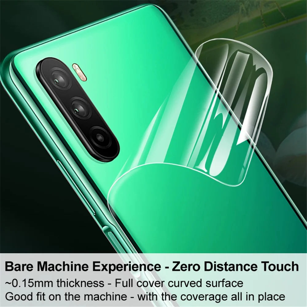 IMAK 2Pcs / Set Hydrogel Film III for Nothing Phone (2) Full Cover Phone Back Protector Clear TPU Film - 3