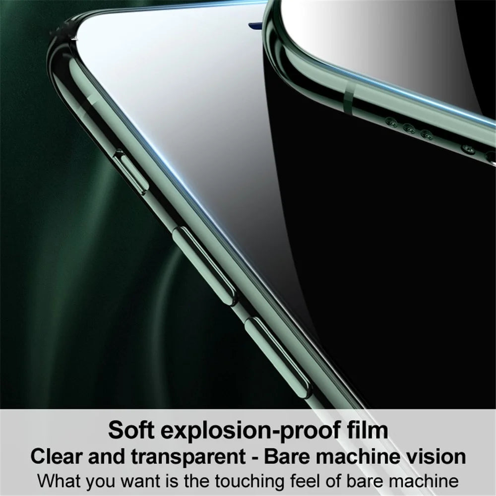 IMAK 2Pcs / Set Hydrogel Film III for Nothing Phone (2) Full Cover Phone Back Protector Clear TPU Film - 4