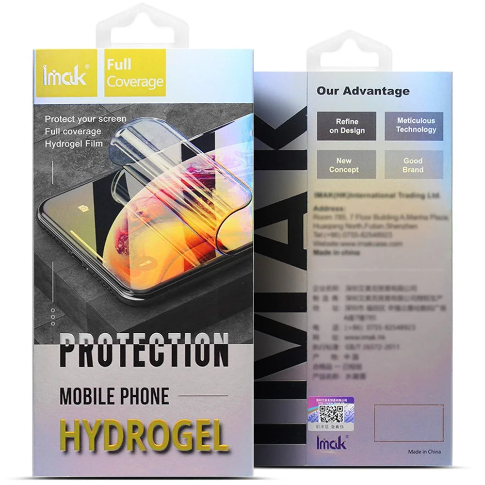IMAK 2Pcs / Set Hydrogel Film III for Nothing Phone (2) Full Cover Phone Back Protector Clear TPU Film - 6