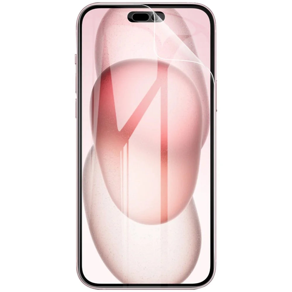 IMAK 2Pcs / Set Hydrogel Film III for iPhone 15 Plus TPU Film Ultra Clear Phone Screen Protector - 3