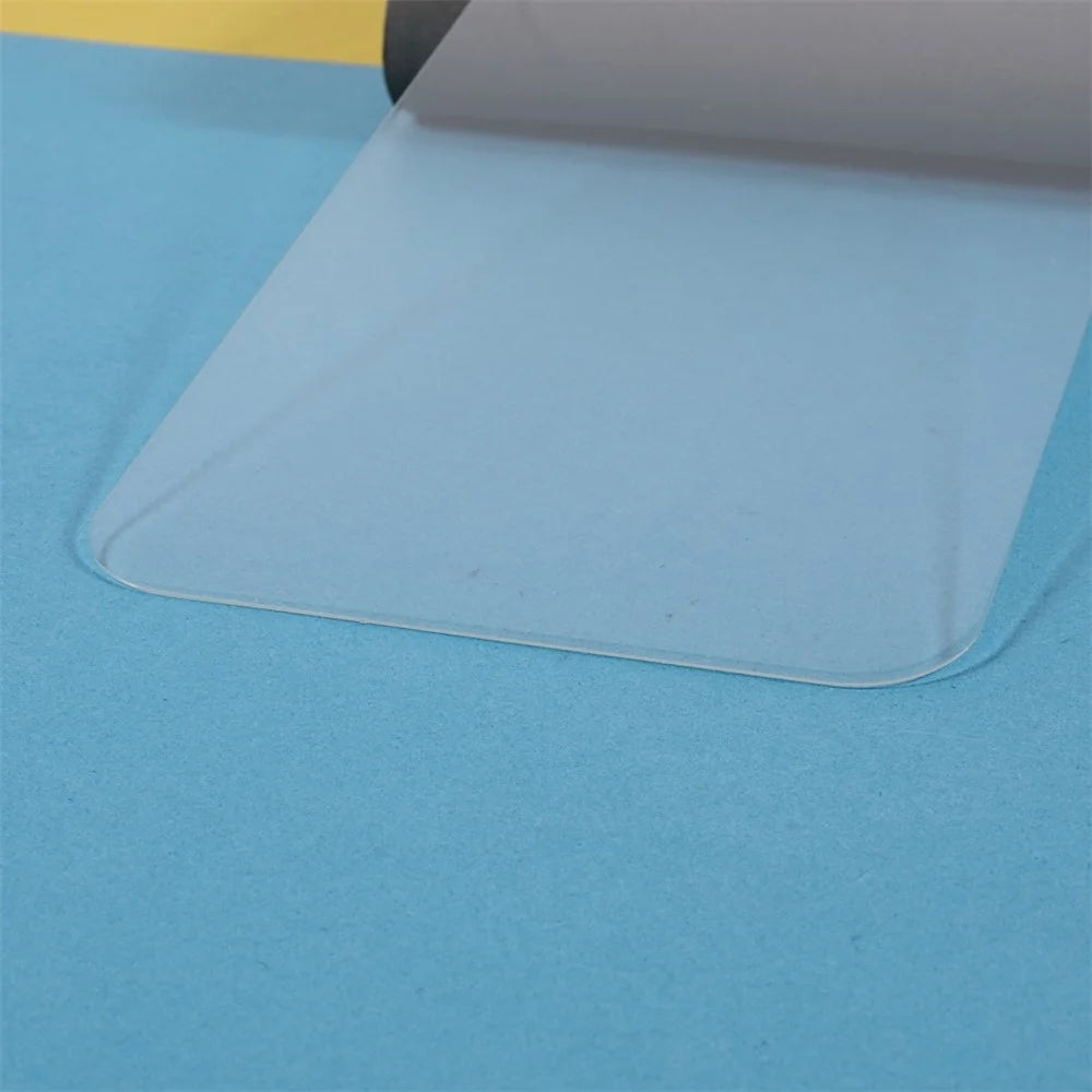 For iPhone 15 Pro Max Screen Protector Electroplating Anti-fingerprint 3D Large Arc Edge Screen Film - 5