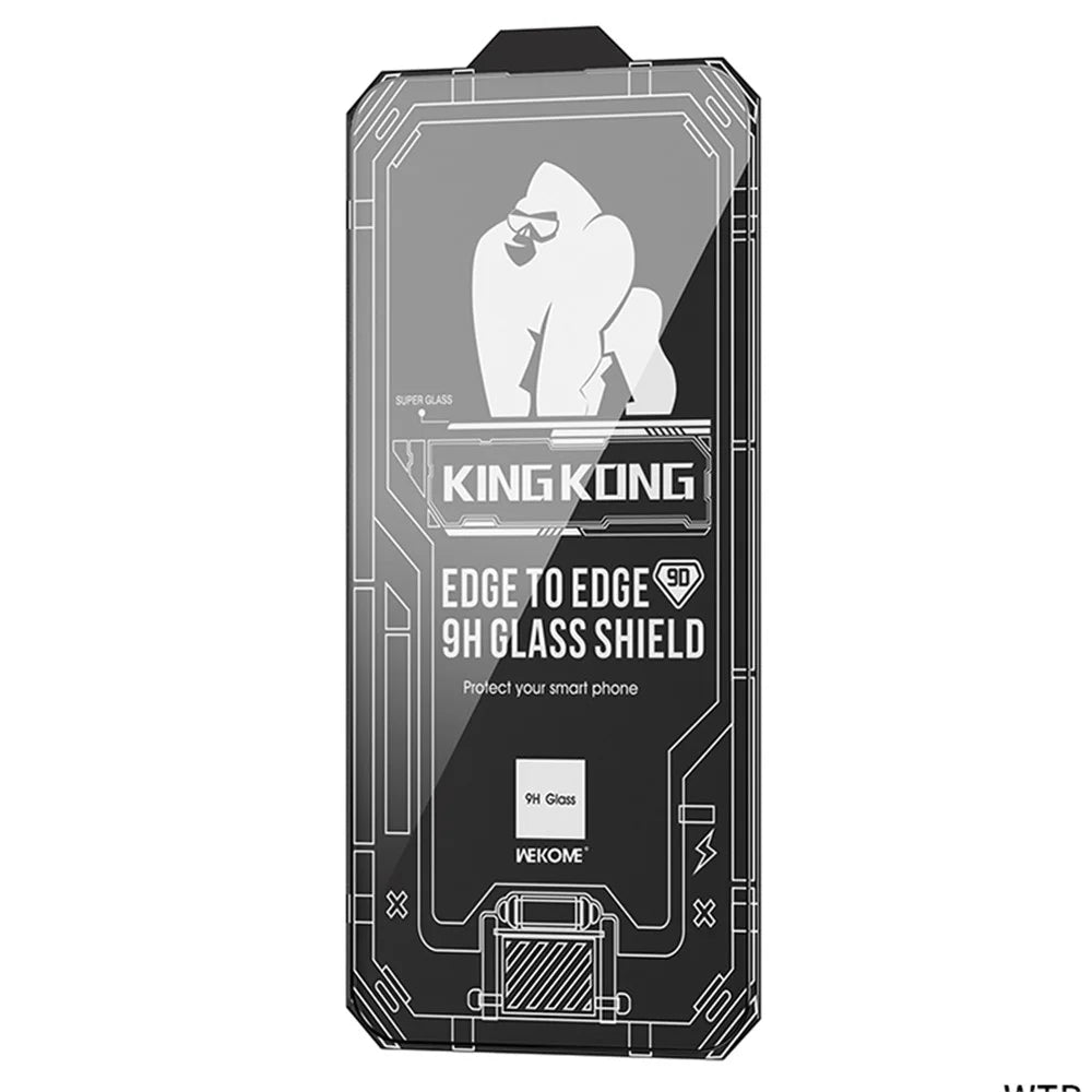 WEKOME King Kong Vacha Series For iPhone 15 Screen Protector High Aluminum-silicon Glass Curved HD Film - 1