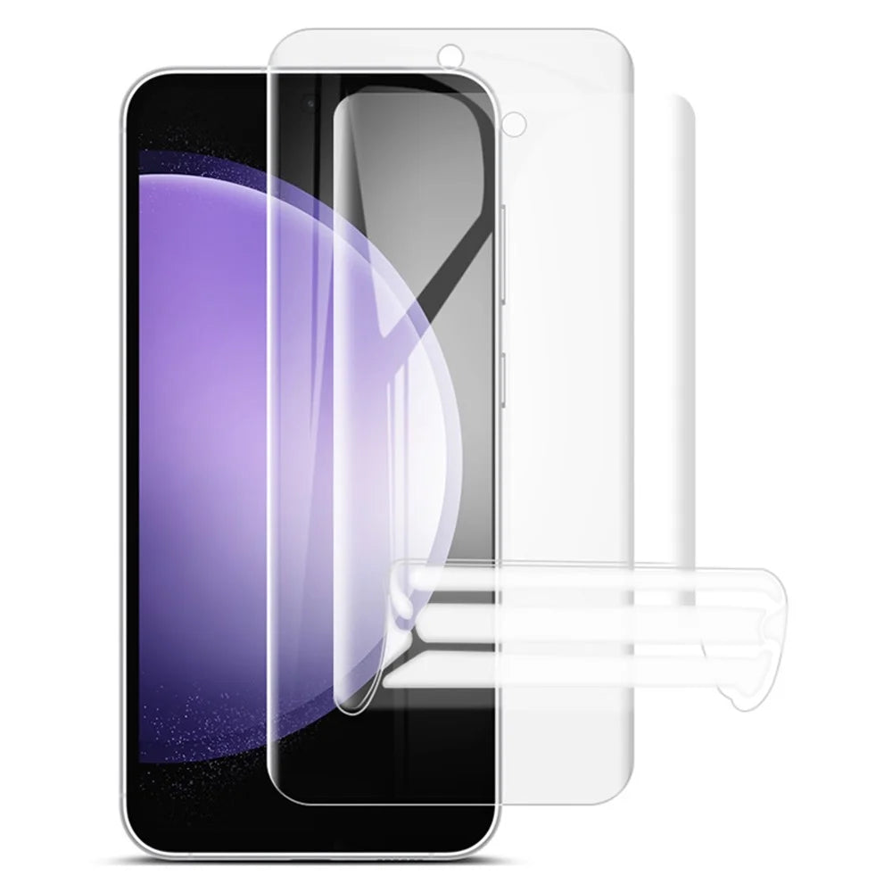 IMAK 2Pcs / Set Hydrogel Film III for Samsung Galaxy S23 FE Screen Protector HD Clear TPU Phone Screen Film - 1