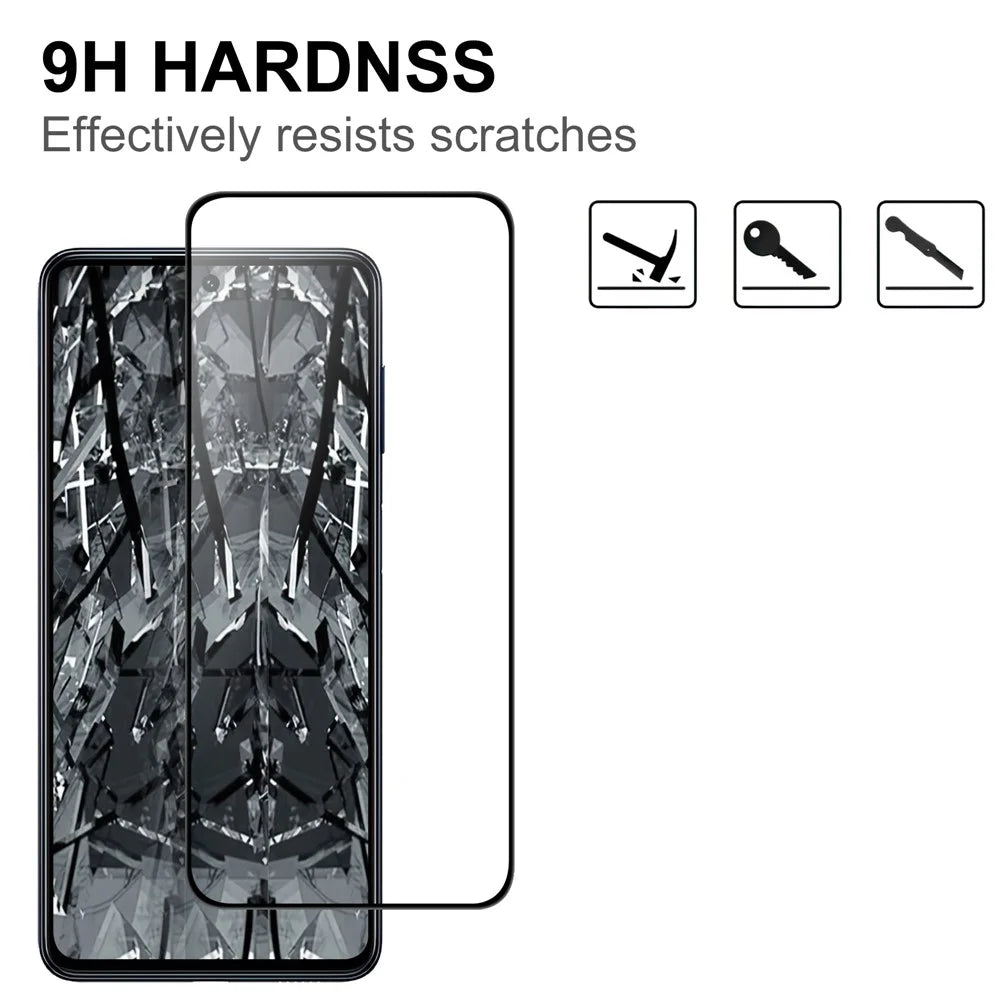 For Samsung Galaxy S24 Ultra AGC Tempered Glass with Black Edge Full Glue Full Coverage Screen Protector - 3