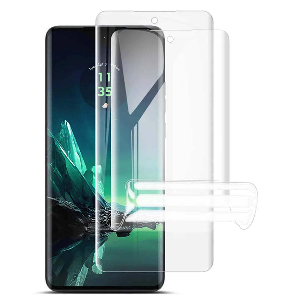 IMAK 2Pcs / Set Hydrogel Film III for Motorola Edge 40 Neo 5G TPU Screen Protector Touch Sensitive HD Film - 1