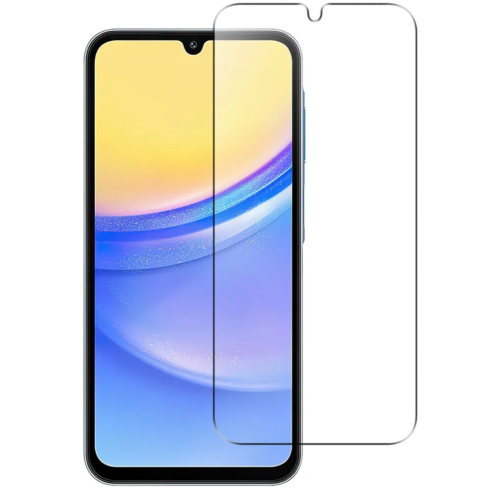 For Samsung Galaxy A15 5G 9H 2.5D Arc Tempered Glass Screen Protector with HD Clarity - 1