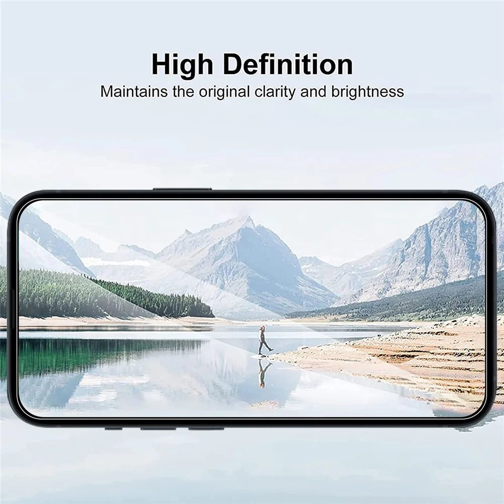 For Samsung Galaxy A15 5G 9H 2.5D Arc Tempered Glass Screen Protector with HD Clarity - 4