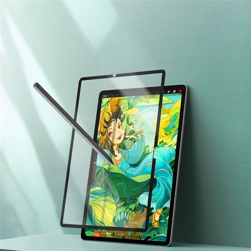 DUX DUCIS Naad Series for Samsung Galaxy Tab S9+ / S8+ / S7+ / S7 FE Paperfeel Screen Protector Reusable Nano Tech - 3