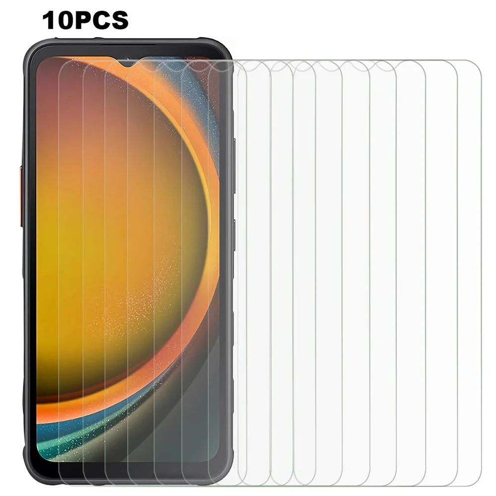 10PCS For Samsung Galaxy Xcover7 Tempered Glass Screen Protector 2.5D 0.3mm Film Anti-Explosion - 1