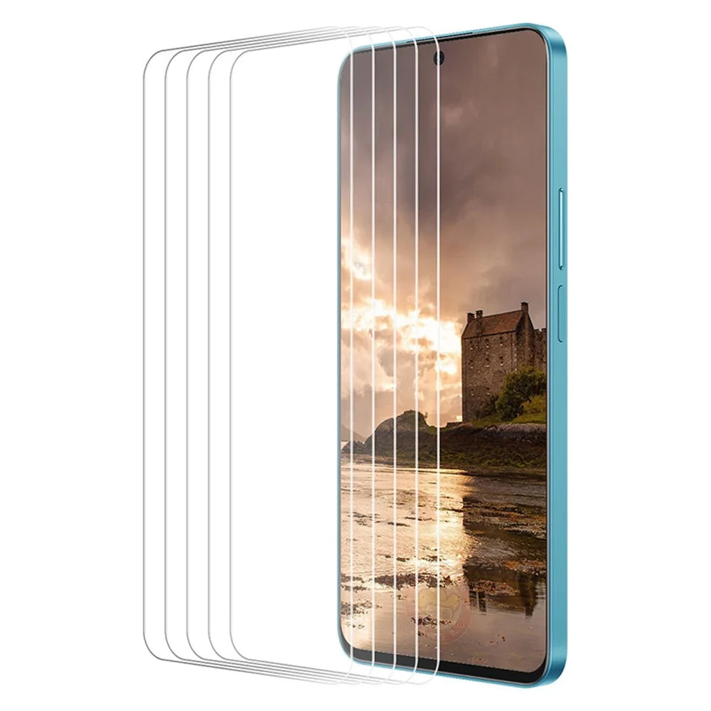 ENKAY HAT PRINCE 5Pcs For Oppo A58 4G / A98 5G Ultra Clear Screen Protector High Aluminum-silicon Glass Film - 1