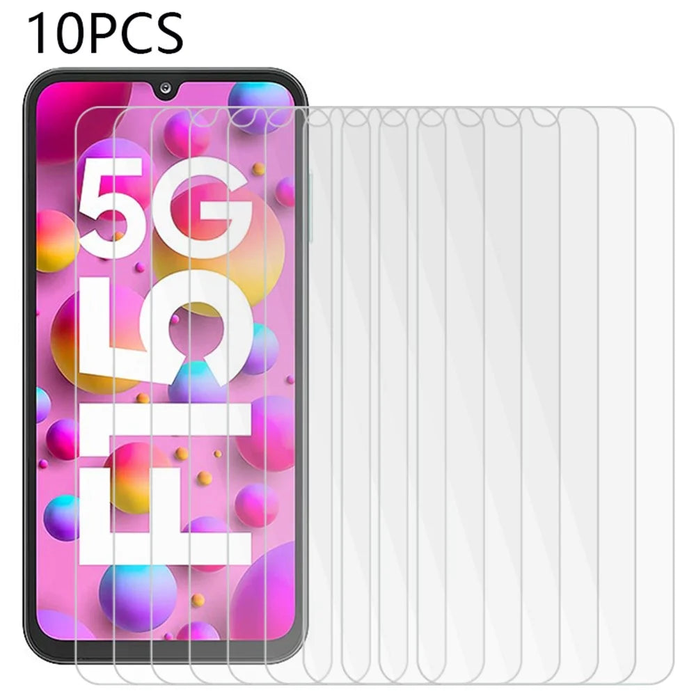 10PCS For Samsung Galaxy F15 5G Tempered Glass Screen Film 0.3mm 2.5D Clear Screen Protector - 1