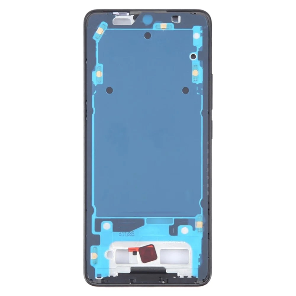 For Xiaomi Redmi K70E 5G / Poco X6 Pro 5G Middle Plate Frame Repair Part (A-Side) (without Logo) - Black - 2