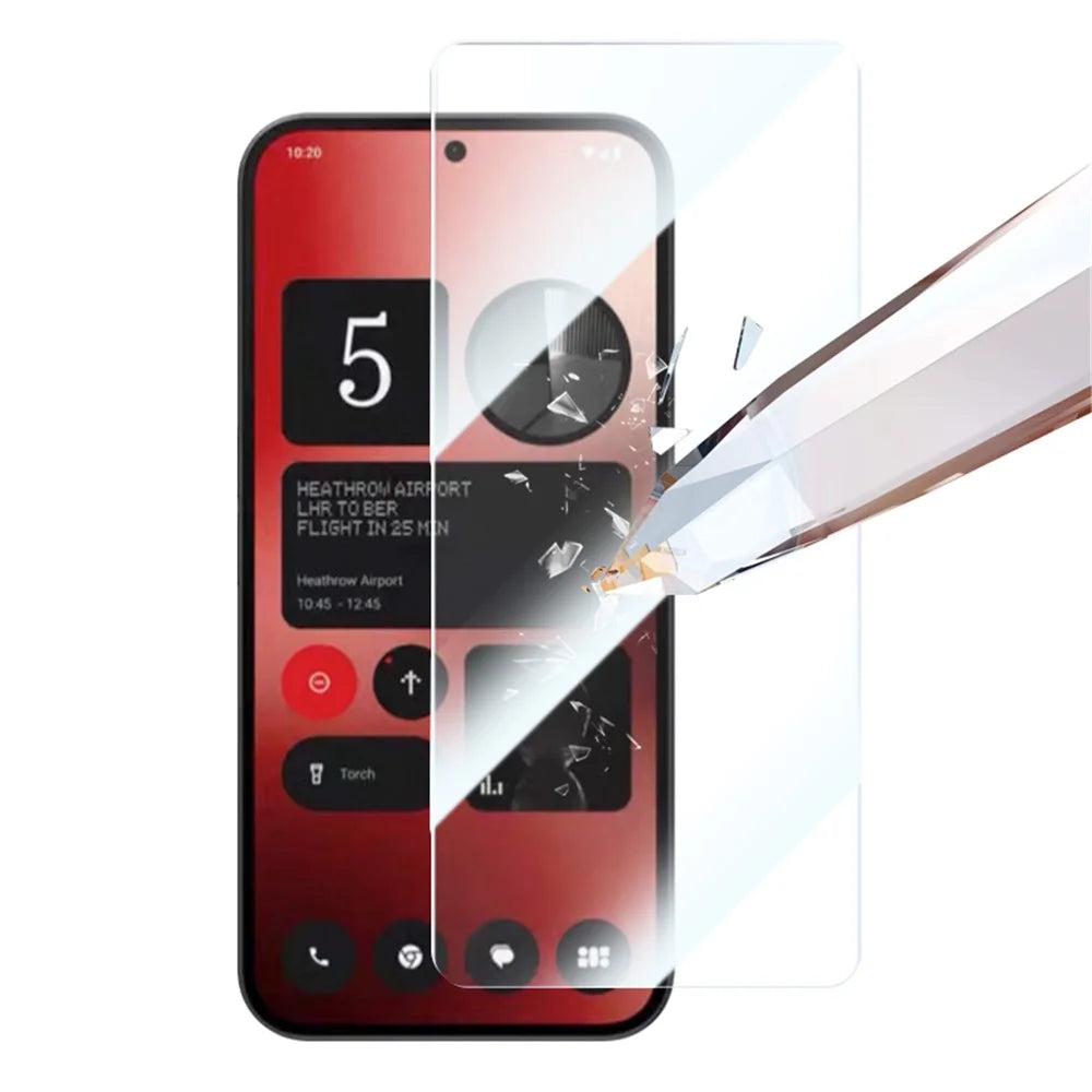 RURIHAI 10Pcs For Nothing Phone (2a) Plus / Phone (2a) Screen Protector 0.26mm 2.5D Clear High Aluminium-Silicon Glass Film - 4