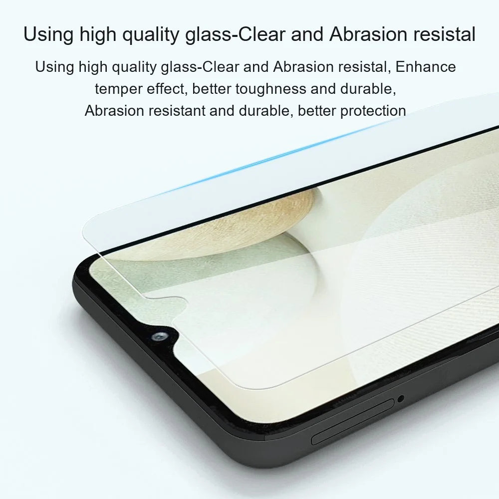 AMORUS For Samsung Galaxy M55 5G / C55 5G / F55 5G High Aluminum-Silicon Glass Film 2.5D Arc Edge 9H Screen Protector - 4