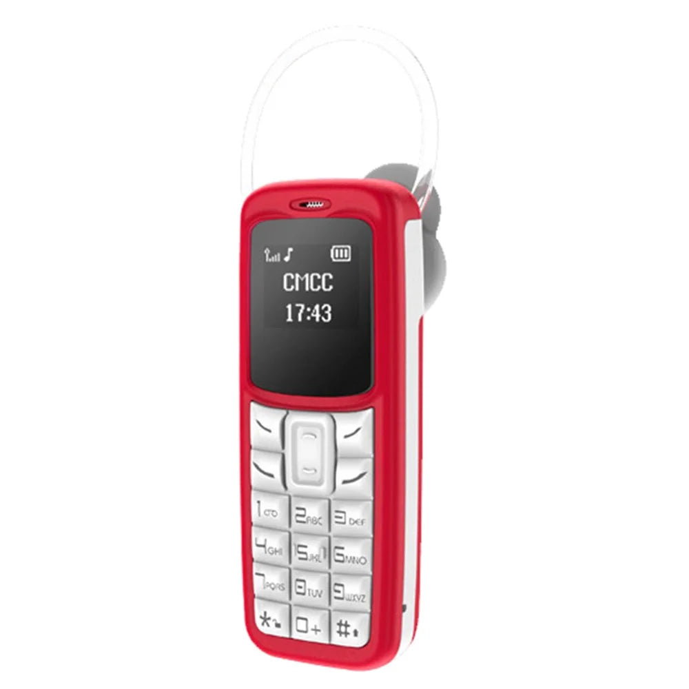 BM30 0.66-inch Screen Senior Mini Bar Phone Single-SIM 2G Cell Phone - Red - 2