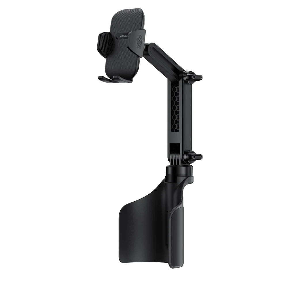 ACEFAST D63 Car Cup Holder Adjustable Angle / Length Car Phone Mount Anti-Slip Compatible with 4.7-6.9 inch Phones - Black - 1