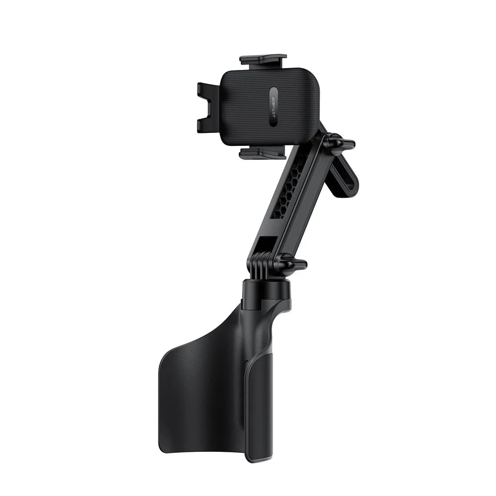ACEFAST D63 Car Cup Holder Adjustable Angle / Length Car Phone Mount Anti-Slip Compatible with 4.7-6.9 inch Phones - Black - 5