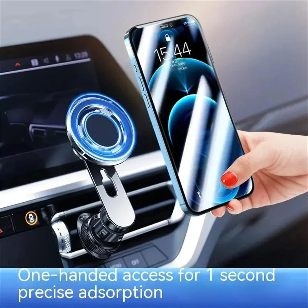 JMARY MH-78 Car Air Vent Phone Mount Strong Magnetic Absorption Cell Phone Holder Bracket - 3