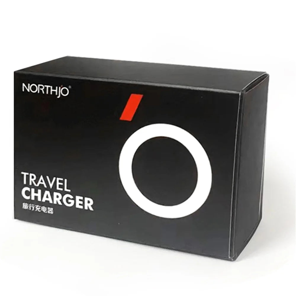 NORTHJO NOPD250601AU PD 25W Type-C Port Fast Charging Adapter Home Travel Wall Charger - AU Plug/Black - 5