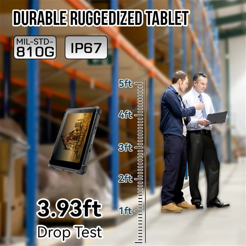 CENAVA A80ST 4G Rugged Tablet 8.0'' 4GB+64GB Android 10 - 4