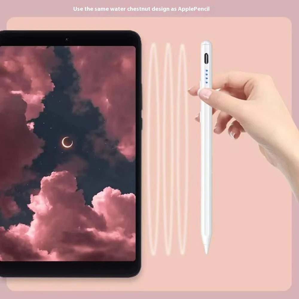 4-LED Stylus with Palm Rejection, Magnetic Attachment for iPad OS 12.2+ (2018 Later) - 2