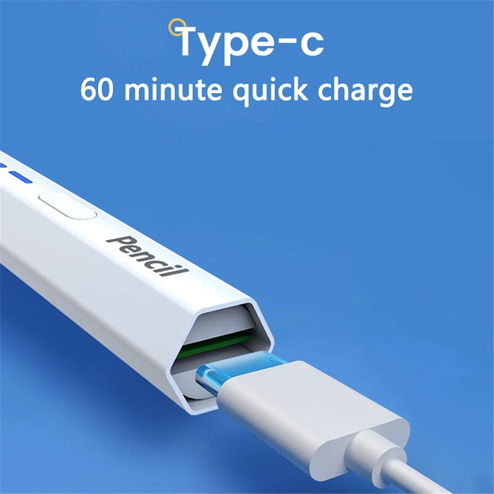 BP18-BL Type-C Universal Hexagonal Bluetooth-compatible Stylus Pen for Touching Writing Drawing - 6