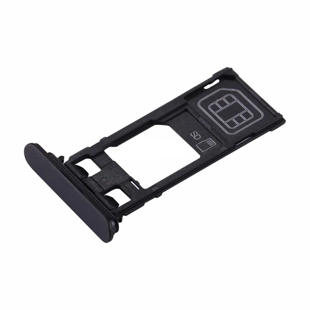For Sony Xperia XZs OEM SIM Tray Holder Replacement (Without Logo) - Black - 4